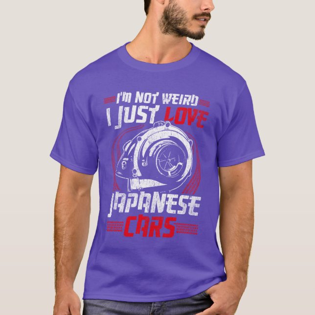 Camiseta Motorsport Caruning Japanese Domestic Market girl (Anverso)