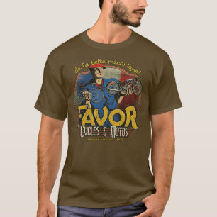 Camiseta Motos de la Belle Mcanique de 1898