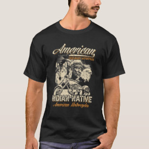 Camiseta Motos retro legendarias norteamericanas en el viej