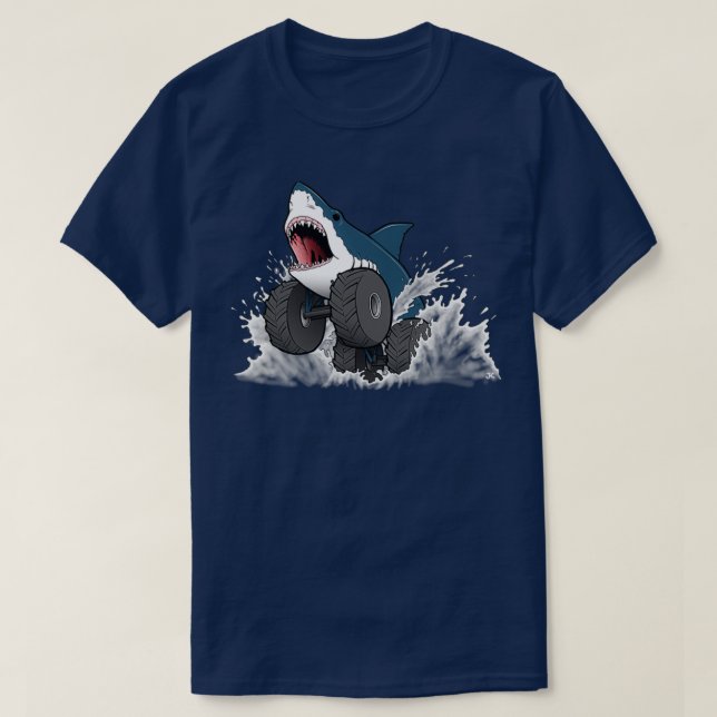 Camiseta MotoShark (Diseño del anverso)