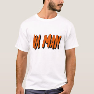 Camiseta Motosierra del leñador del hombre del hacha