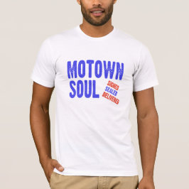 Camiseta Motown Soul Music Firmado Sealed Entregado