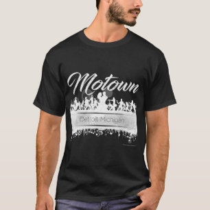 Camiseta Motown Sound Detroit Michigan Dolor en el Vintage.
