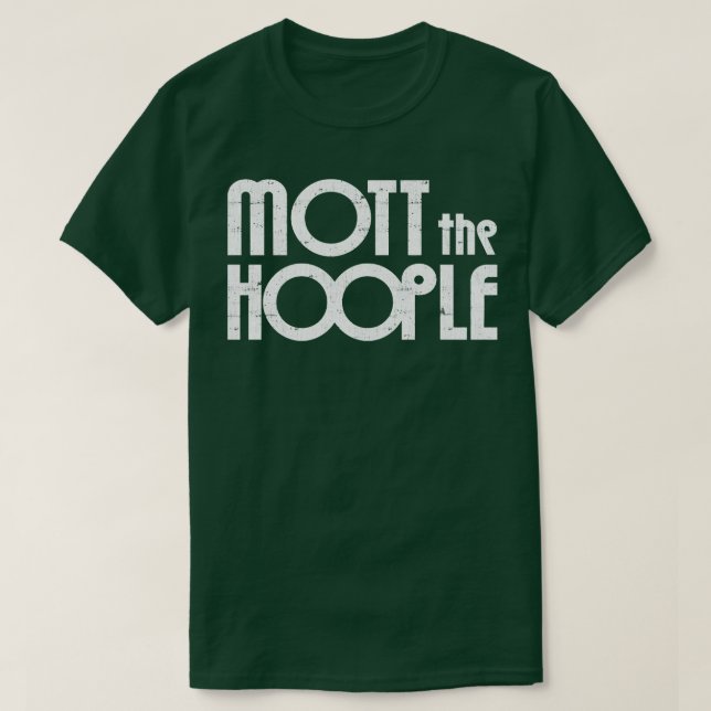 Camiseta Mott The Hoopla Retro Fan Art Design (Diseño del anverso)