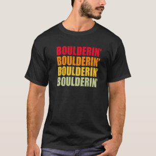 Camiseta Mou de escalada gráfica retro con pepino rocoso