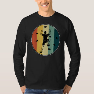 Camiseta Mou de escalada gráfica retro con pepino rocoso