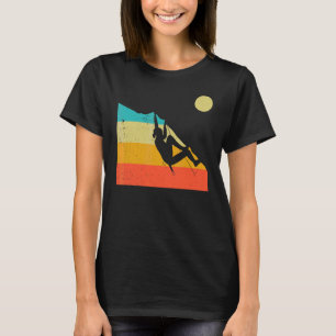 Camiseta Mou de escalada gráfica retro con pepino rocoso
