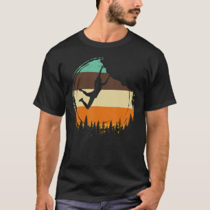 Camiseta Mou de escalada gráfica retro con pepino rocoso
