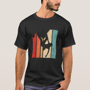 Camiseta Mou de escalada gráfica retro con pepino rocoso