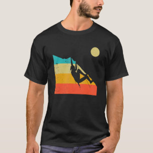 Camiseta Mou de escalada gráfica retro con pepino rocoso