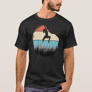 Camiseta Mou de escalada gráfica retro con pepino rocoso