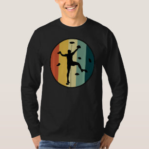 Camiseta Mou de escalada gráfica retro con pepino rocoso