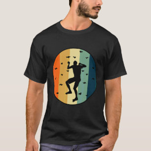 Camiseta Mou de escalada gráfica retro con pepino rocoso