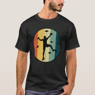 Camiseta Mou de escalada gráfica retro con pepino rocoso