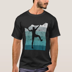 Camiseta Mou de escalada gráfica retro con pepino rocoso