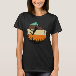 Camiseta Mou de escalada gráfica retro con pepino rocoso