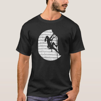 Camiseta Mou de escalada gráfica retro con pepino rocoso
