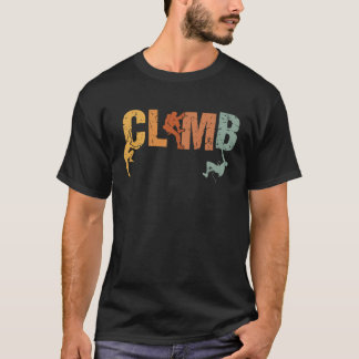 Camiseta Mou de escalada gráfica retro con pepino rocoso