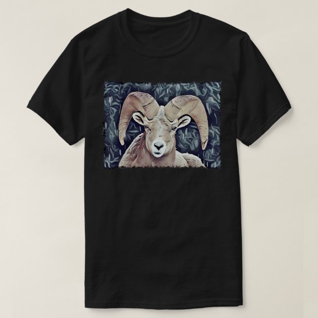 Camiseta Mouflon Horn Sheep (Diseño del anverso)