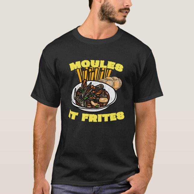 Camiseta Moules Et Frites Navidades Stocking Stuffer Moules (Anverso)