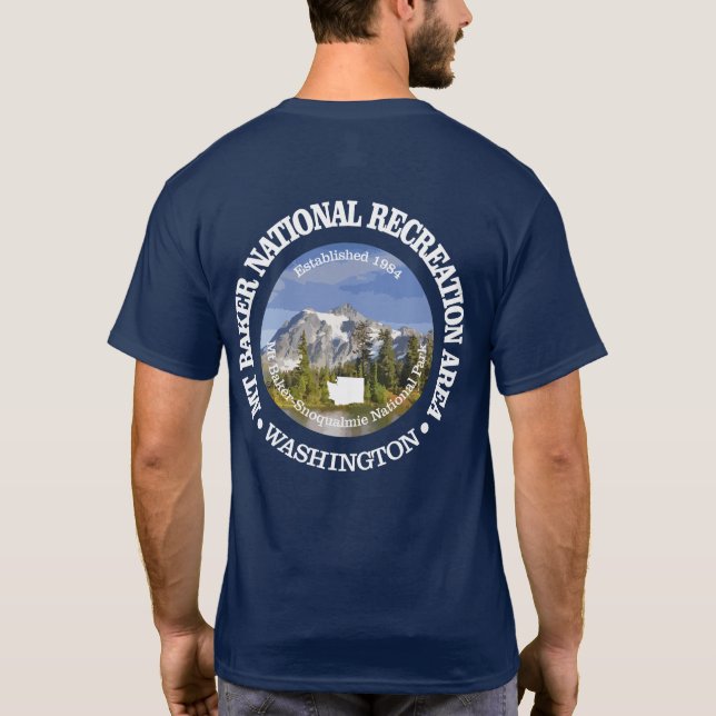 Camiseta Mount Baker NRA (Reverso)