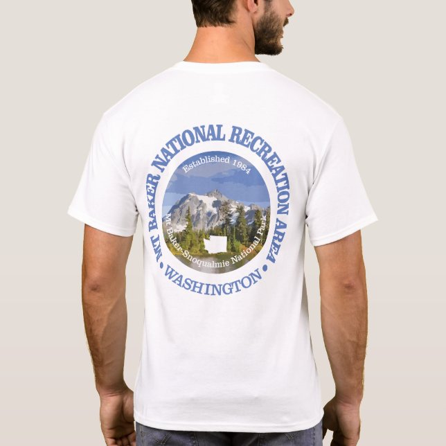 Camiseta Mount Baker NRA (Reverso)