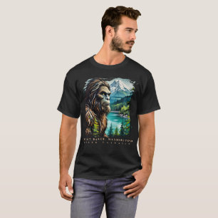 Camiseta Mount Baker Washington Sasquatch Escénico