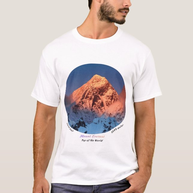 Camiseta Mount Everest (Anverso)