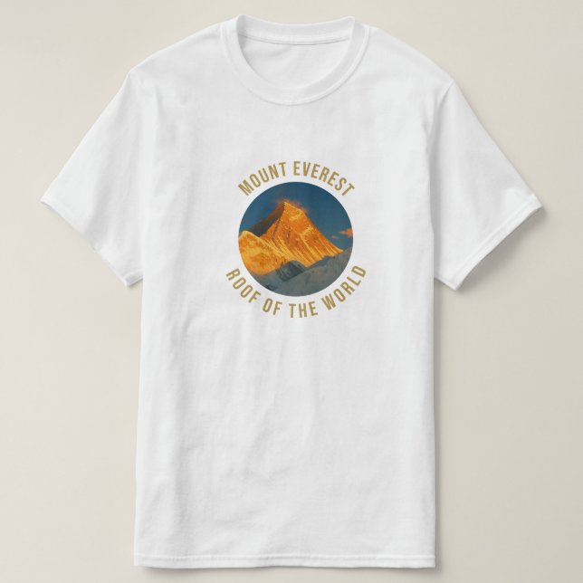 Camiseta Mount Everest Sagarmatha (Diseño del anverso)