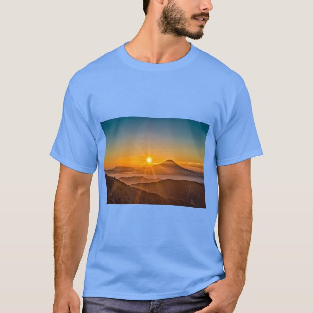 Camiseta Mount Fuji Horizon  (Anverso)
