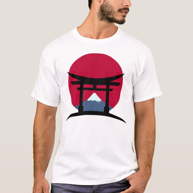 Camiseta Mount Fuji - Japan T-Shirt (Anverso)