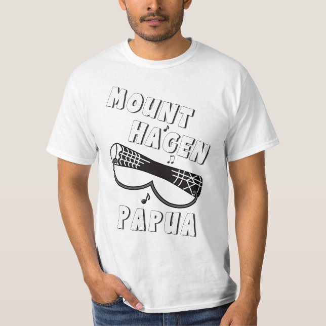 Camiseta Mount Hagen Show August Drum Bird Papúa Nueva Guin (Anverso)