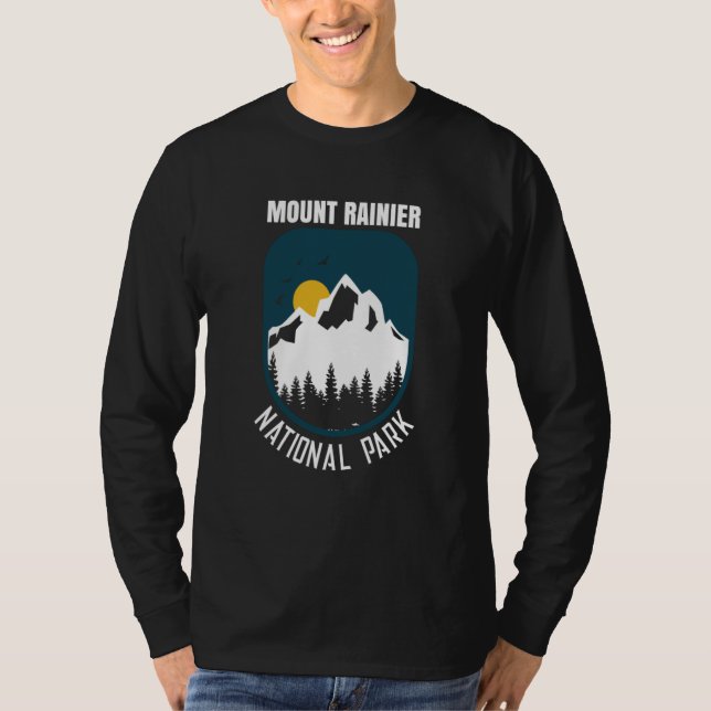 Camiseta Mount Rainier National Park Hiking Vacation  9 (Anverso)