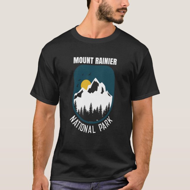 Camiseta Mount Rainier National Park Hiking Vacation  9 (Anverso)