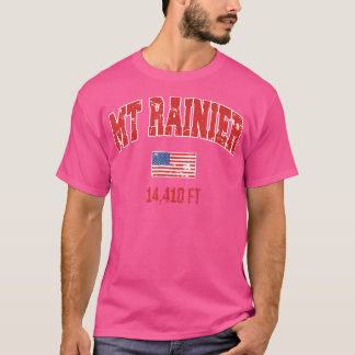 Camiseta Mount Rainier Washington Outdoor Adventure Hikin