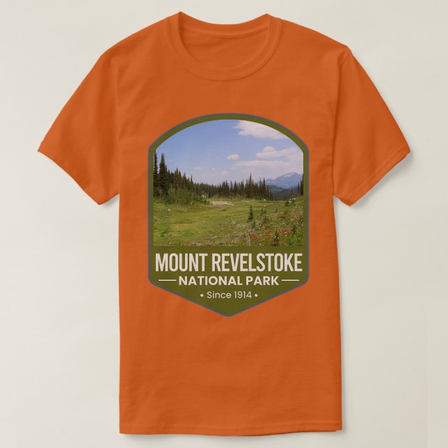 Camiseta Mount Revelstoke National Park 3 (Diseño del anverso)