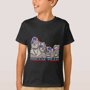 Camiseta Mount Rushmore 4 de julio divertido patriótico pre