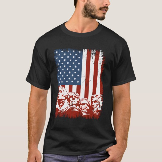 Camiseta Mount Rushmore Mt Rushmore (Anverso)