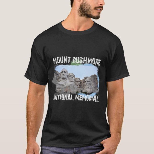 Camiseta Mount Rushmore National Memorial T-Shirt Gift Tee (Anverso)