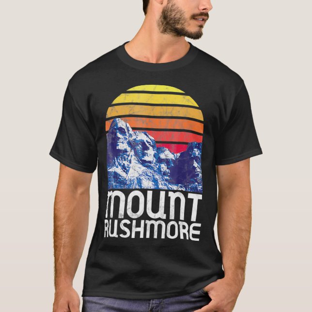 Camiseta Mount Rushmore Shirt Black Hills South Dakota Nati (Anverso)