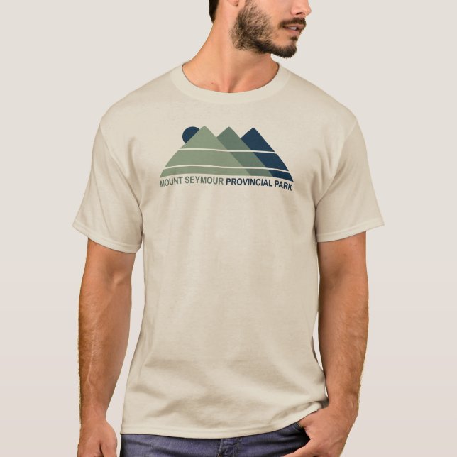 Camiseta Mount Seymour Provincial Park Mountain Sun (Anverso)