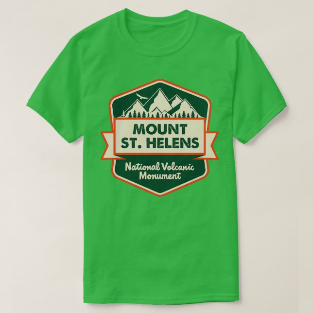 Camiseta Mount St Helens National Volcanic Monument Classic (Diseño del anverso)