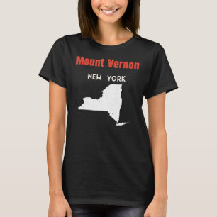 Camiseta Mount Vernon New York Estados Unidos EE.UU. viajes