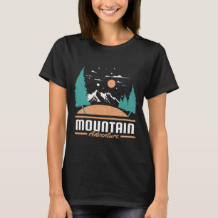 Camiseta Mountain Adventure Camping and Adventure Funny