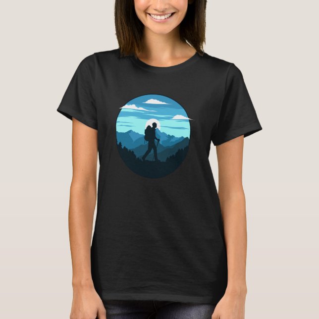 Camiseta Mountain and Forest Scene  61 (Anverso)