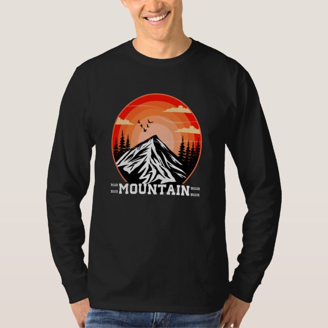 Camiseta Mountain and Forest Scene  74 (Anverso)