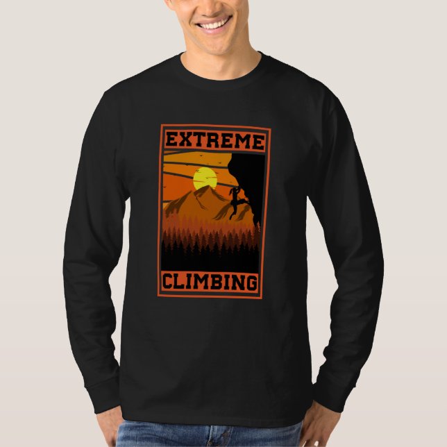 Camiseta Mountain and Forest Scene Silhouette  70 (Anverso)