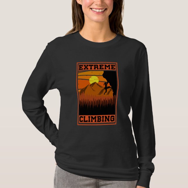 Camiseta Mountain and Forest Scene Silhouette  70 (Anverso)