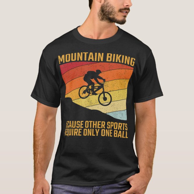Camiseta Mountain Bicicleta MTB Offroad (Anverso)