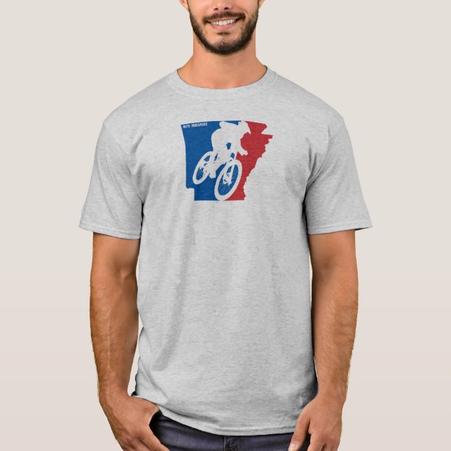 Camiseta Mountain Bike Arkansas (Anverso)